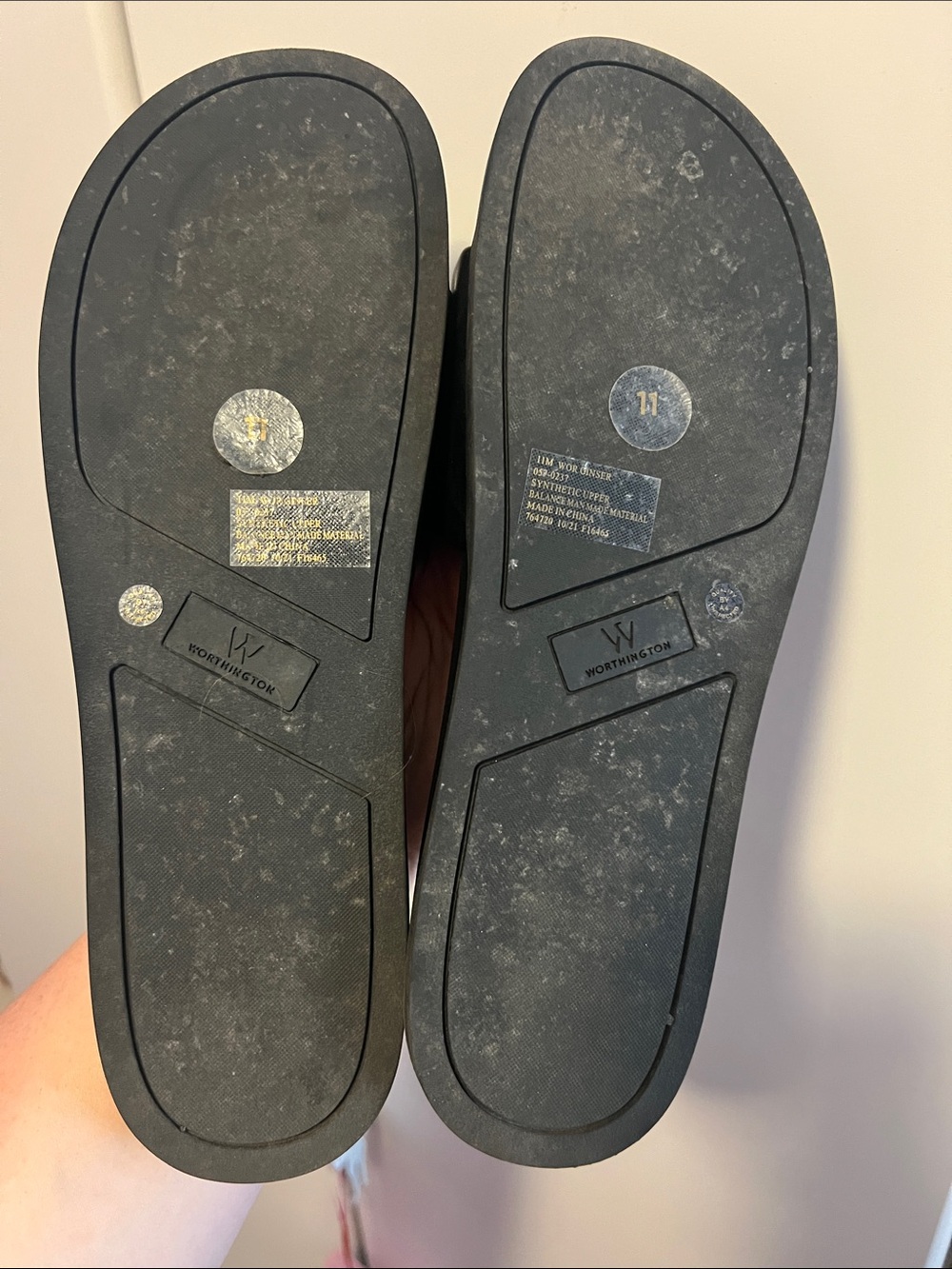Worthington Black Sandals